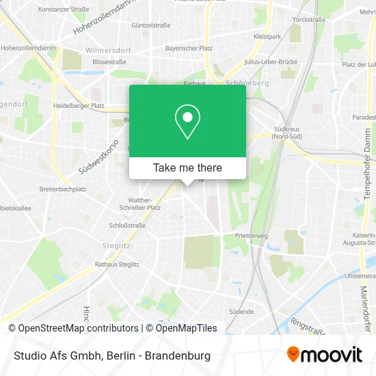 Studio Afs Gmbh map