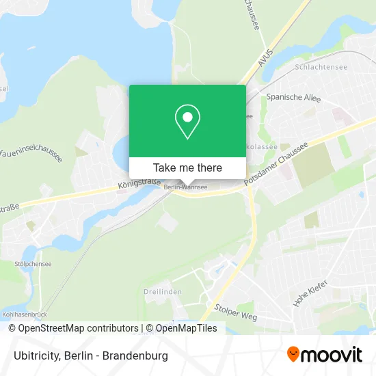 Ubitricity map