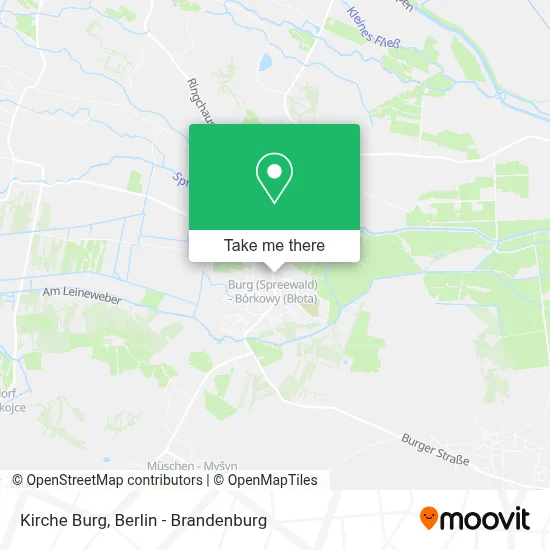 Kirche Burg map