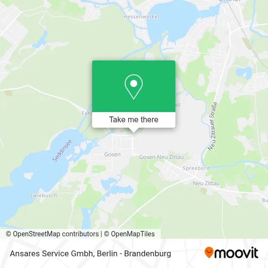 Ansares Service Gmbh map