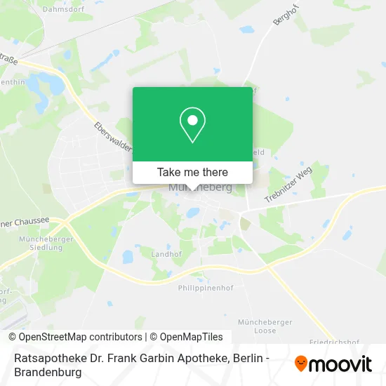 Ratsapotheke Dr. Frank Garbin Apotheke map