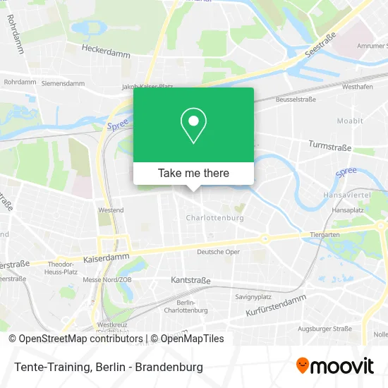 Tente-Training map