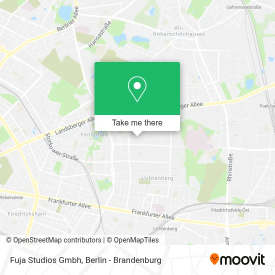 Fuja Studios Gmbh map
