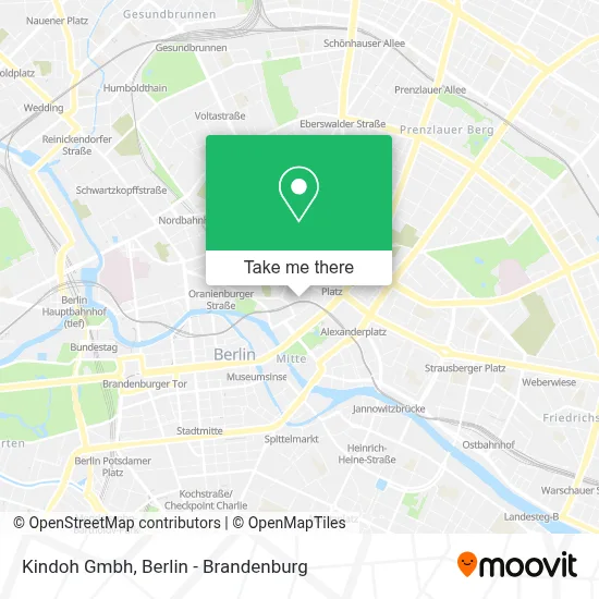 Kindoh Gmbh map