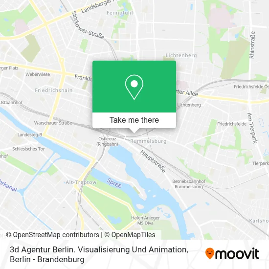 3d Agentur Berlin. Visualisierung Und Animation map