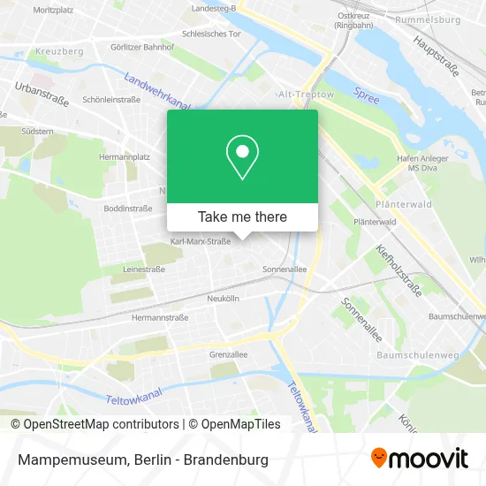 Mampemuseum map