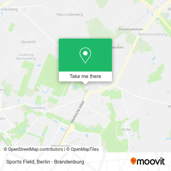 Sports Field map