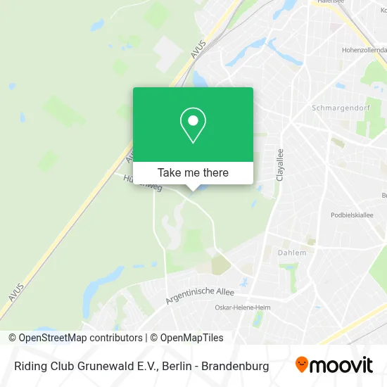 Riding Club Grunewald E.V. map