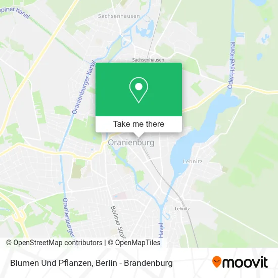 Blumen Und Pflanzen map
