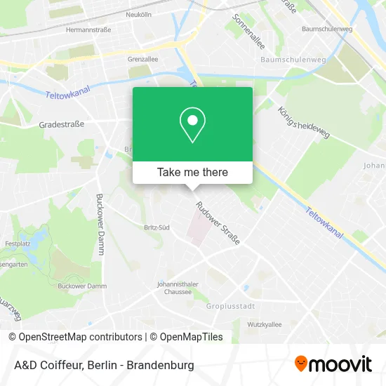 A&D Coiffeur map