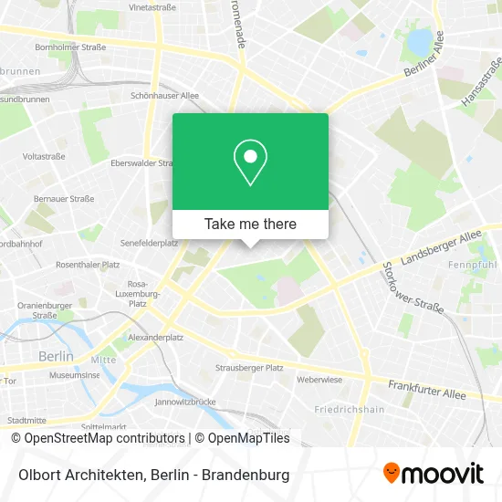 Olbort Architekten map