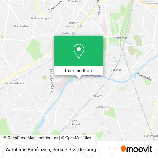 Autohaus Kaufmann map