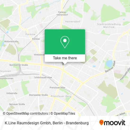 K.Line Raumdesign Gmbh map