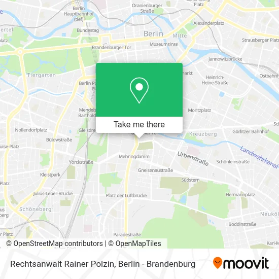Rechtsanwalt Rainer Polzin map
