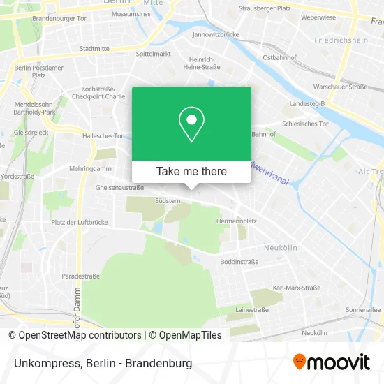 Unkompress map