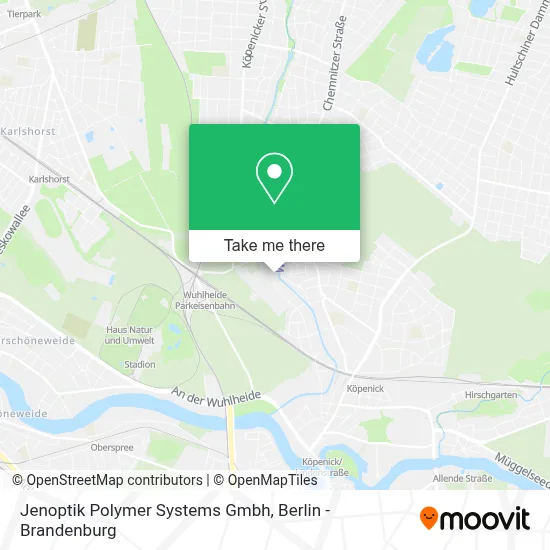 Jenoptik Polymer Systems Gmbh map