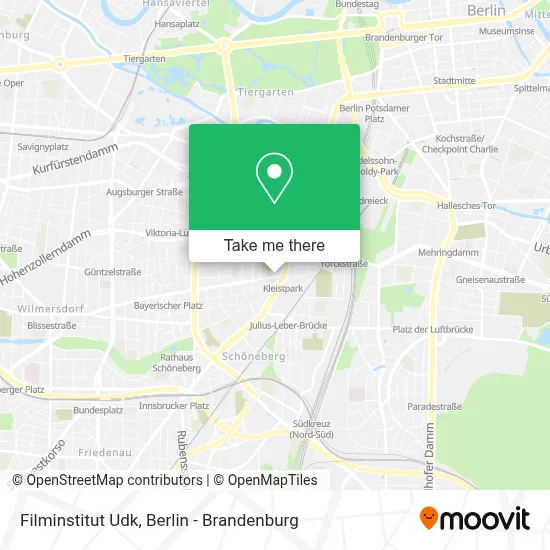 Filminstitut Udk map