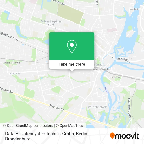 Data B. Datensystemtechnik Gmbh map