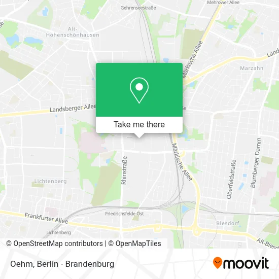 Oehm map