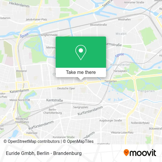 Euride Gmbh map