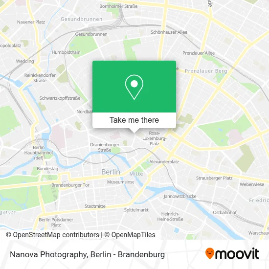 Nanova Photography map