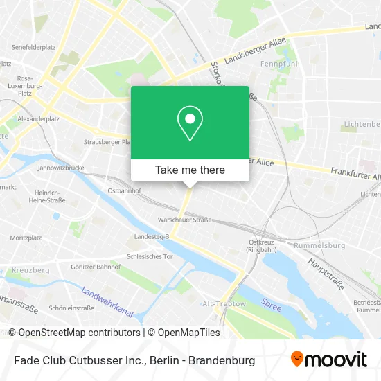 Fade Club Cutbusser Inc. map