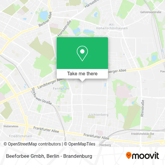 Beeforbee Gmbh map