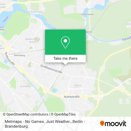 Metmaps - No Games. Just Weather. map