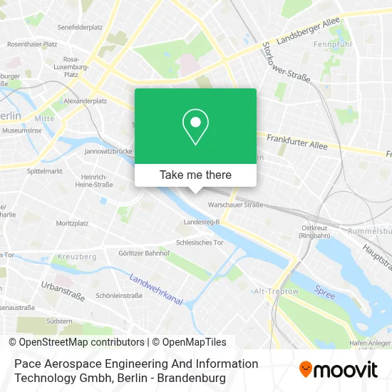 Pace Aerospace Engineering And Information Technology Gmbh map