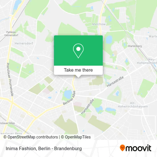 Inima Fashion map