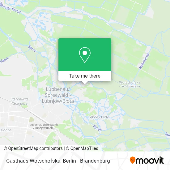 Gasthaus Wotschofska map