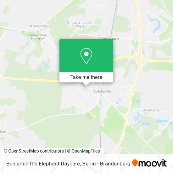 Benjamin the Elephant Daycare map