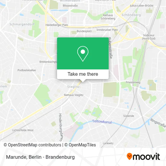 Marunde map