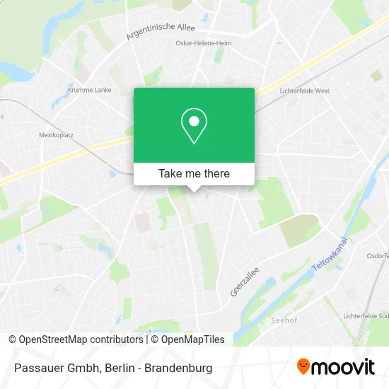 Passauer Gmbh map