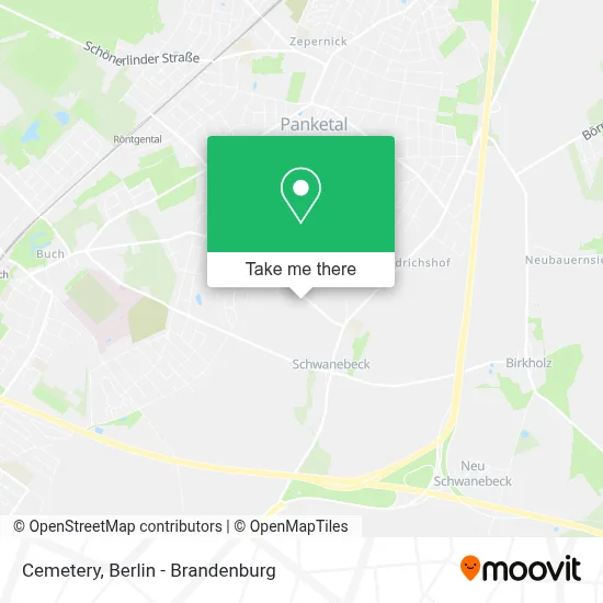Friedhof map