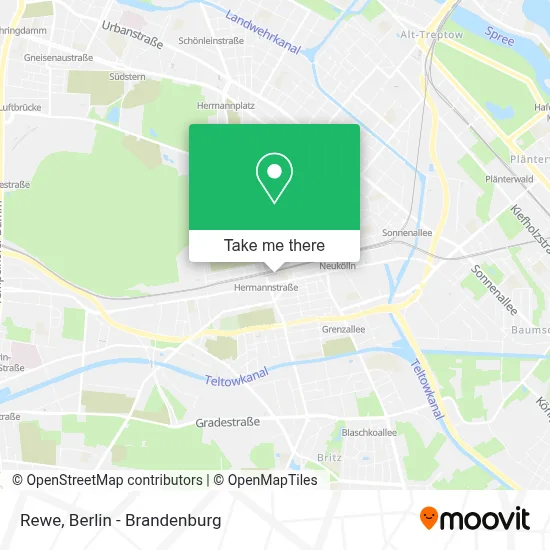 Rewe map