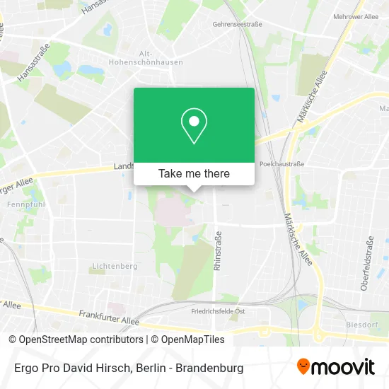Ergo Pro David Hirsch map
