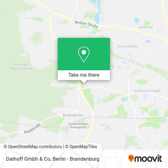 Dalhoff Gmbh & Co map