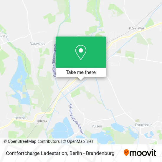 Comfortcharge Ladestation map
