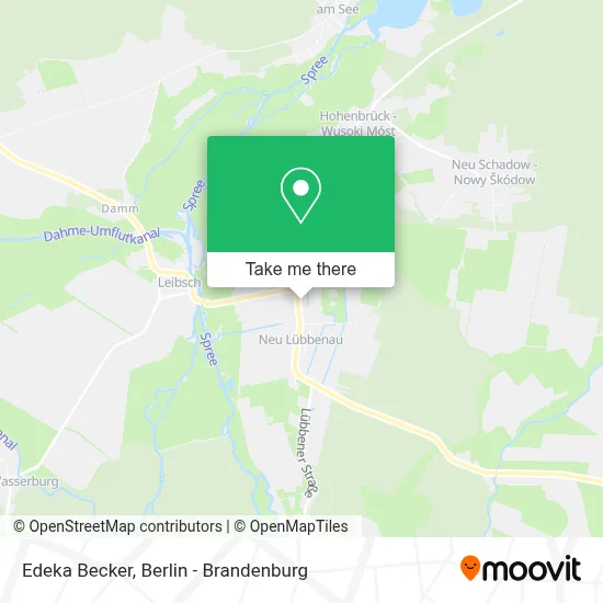 Edeka Becker map