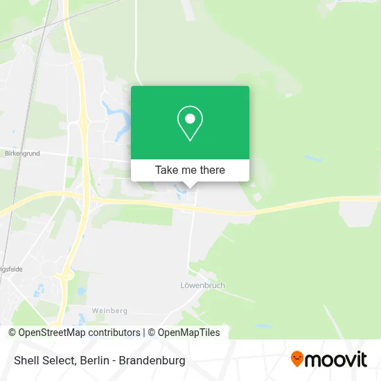Shell Select map