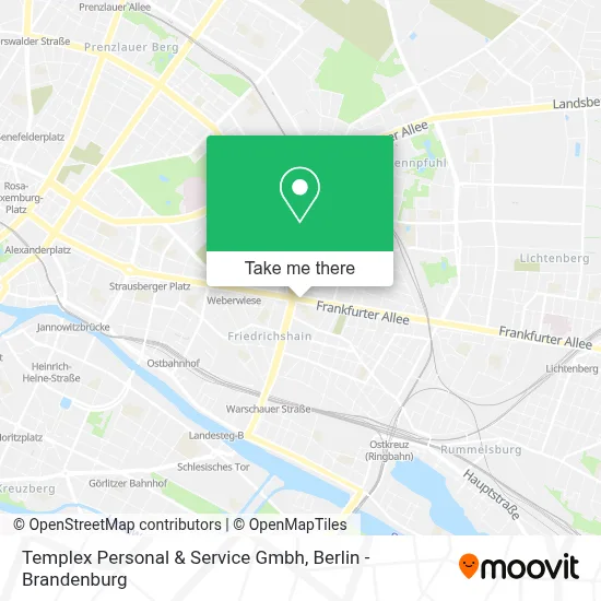 Templex Personal & Service Gmbh map