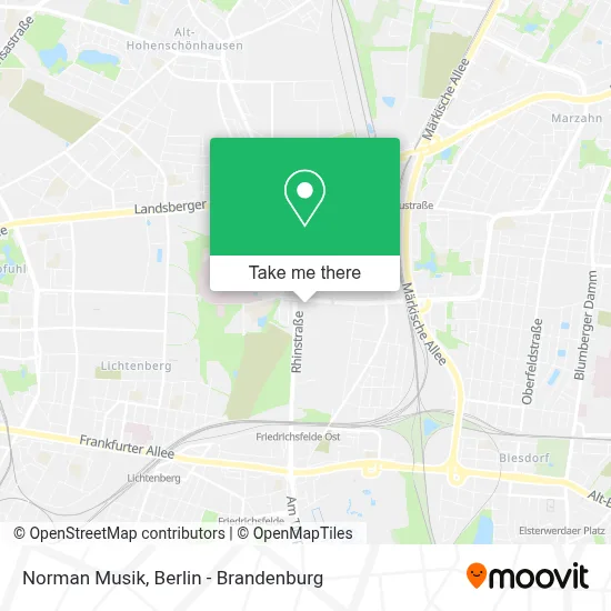 Norman Musik map