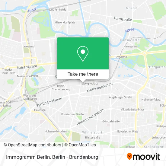 Immogramm Berlin map