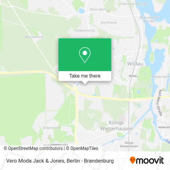 Vero Moda Jack & Jones map
