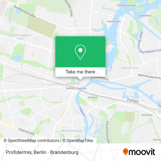 Profidermis map