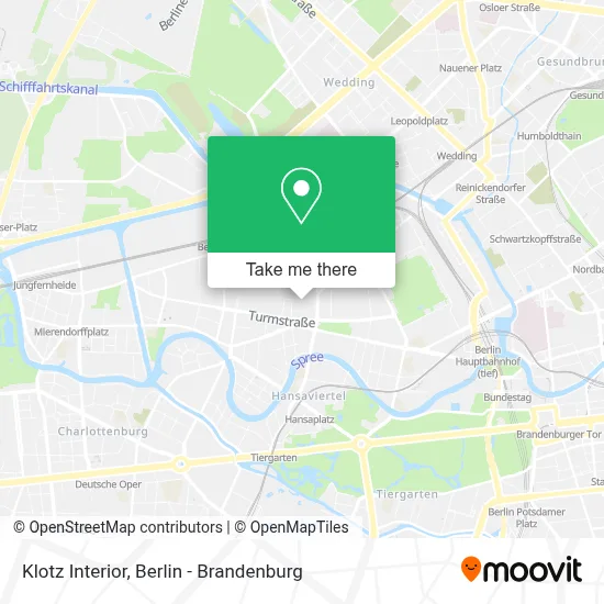 Klotz Interior map