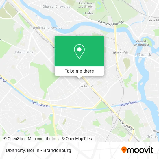Ubitricity map