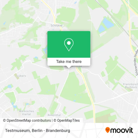 Testmuseum map