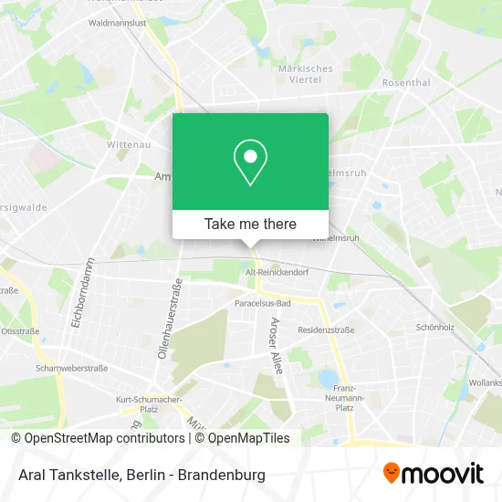 Aral Tankstelle map